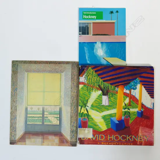 THREE PUBLICATIONS - DAVID HOCKNEY